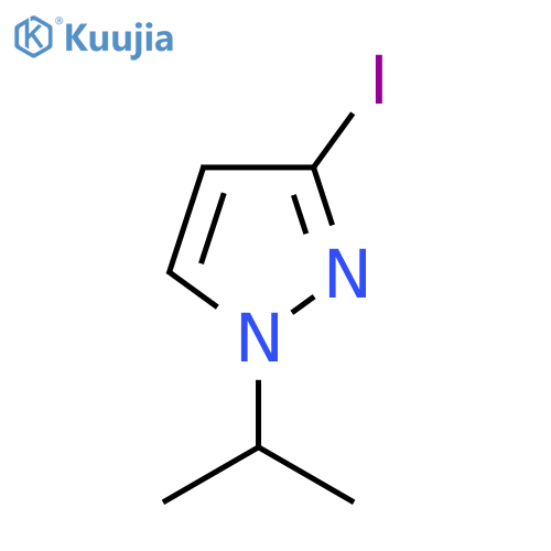 3-iodo-1-isopropyl-1{H}-pyrazole structure