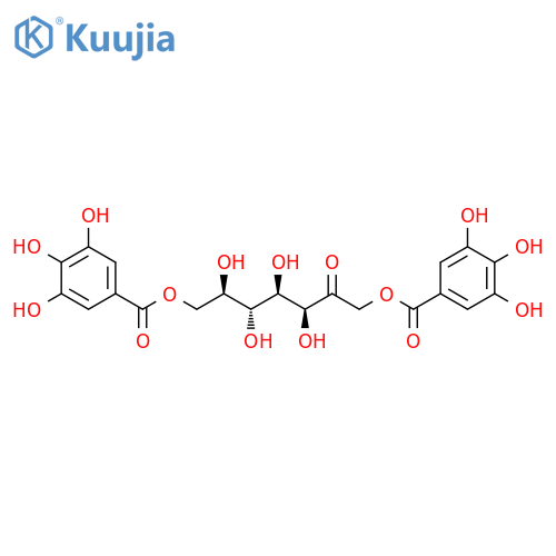 1,7-Di-O-Galloyl-D-sedoheptulose structure