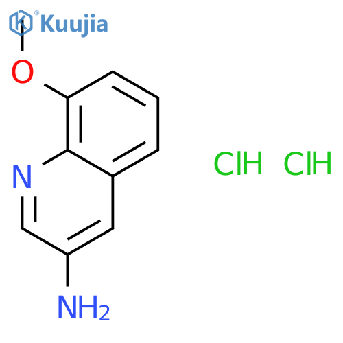 8-Methoxyquinolin-3-amine dihydrochloride structure