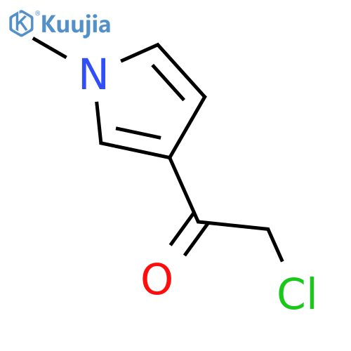 2-Chloro-1-(1-methyl-1H-pyrrol-3-yl)ethanone structure