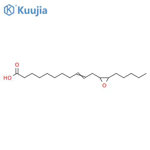 9-Undecenoic acid, 11-(3-pentyl-2-oxiranyl)- structure