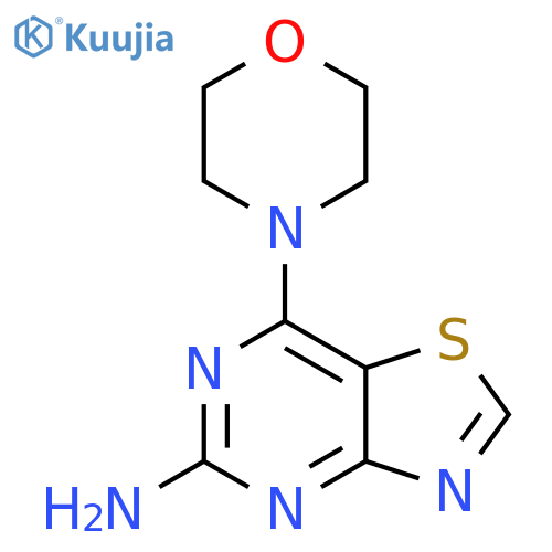 5-Amino-7-morpholinothiazolo[4,5-D]pyrimidine structure