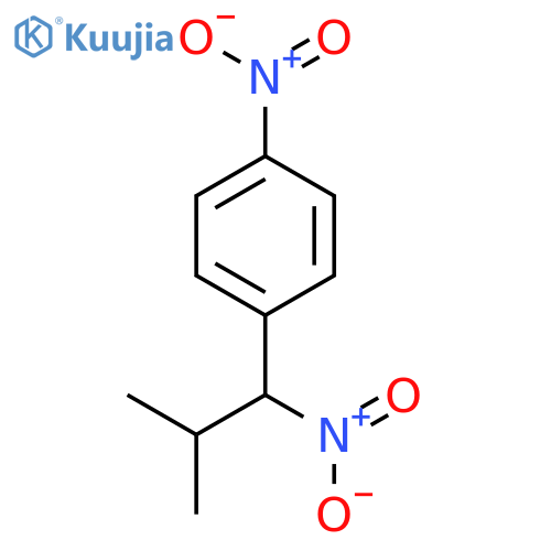 Benzene, 1-(2-methyl-1-nitropropyl)-4-nitro- structure
