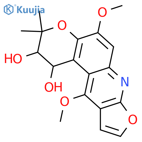 Acronydine; 1,2-Dihydro, 1R*,2R*-dihydroxy structure