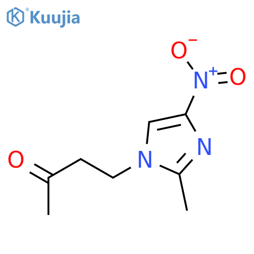 4-(2-Methyl-4-nitro-1H-imidazol-1-yl)butan-2-one structure