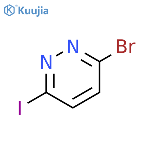 3-Iodo-6-bromopyridazine structure