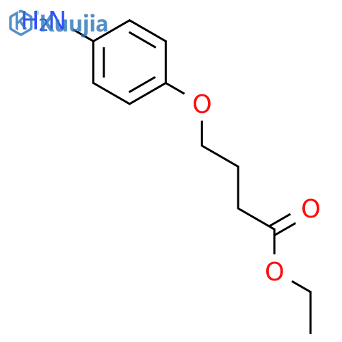 ethyl 4-(4-aminophenoxy)butanoate structure