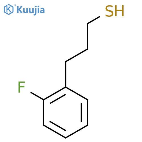 3-(2-Fluorophenyl)propane-1-thiol structure