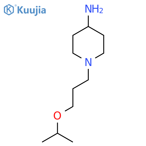 1-(3-Isopropoxypropyl)piperidin-4-amine structure