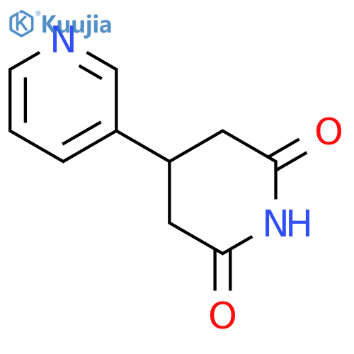 4-(pyridin-3-yl)piperidine-2,6-dione structure