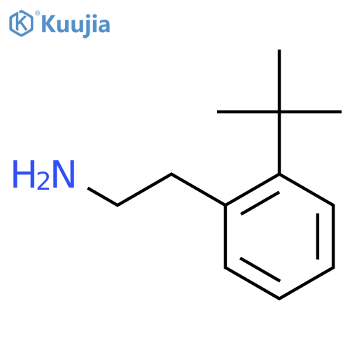 2-(2-tert-butylphenyl)ethan-1-amine structure