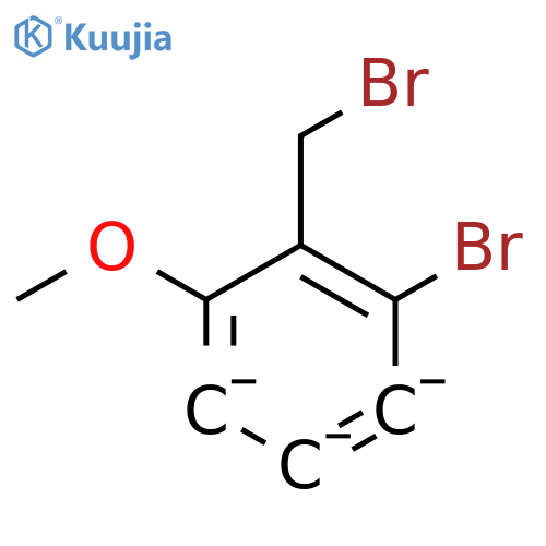 1-bromo-2-(bromomethyl)-3-methoxybenzene structure