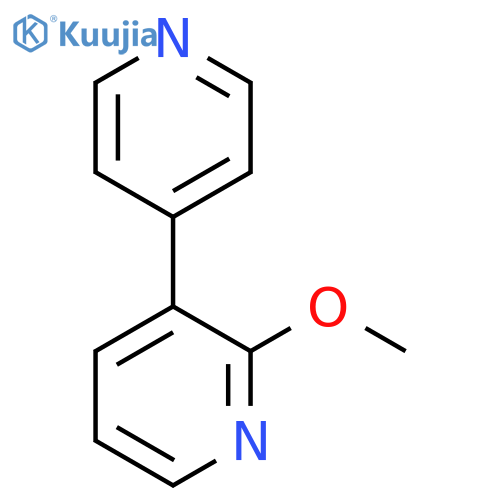 2-Methoxy-3-(pyridin-4-yl)pyridine structure