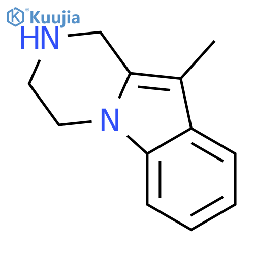 Pyrazino[1,2-a]indole,1,2,3,4-tetrahydro-10-methyl- structure