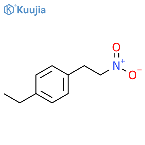Benzene, 1-ethyl-4-(2-nitroethyl)- structure