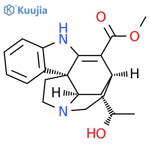 3,5-Ethano-3H-pyrrolo[2,3-d]carbazole-6-carboxylic acid, 1,2,3a,4,5,7-hexahydro-4-[(1S)-1-hydroxyethyl]-, methyl ester, (3aR,4S,5S,11bS)- structure