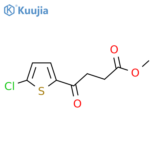 Methyl 4-(2-chloro-5-thienyl)-4-oxobutyrate structure