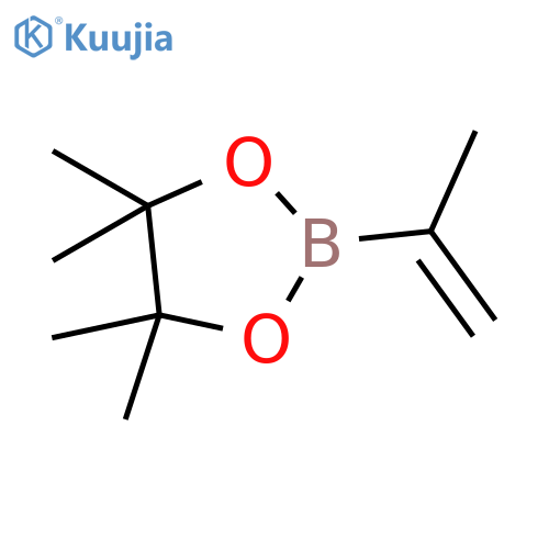 Isopropenylboronic Acid Pinacol Ester structure