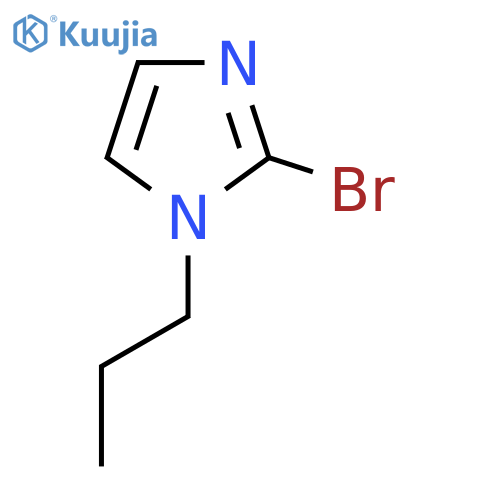 2-Bromo-1-propylimidazole structure