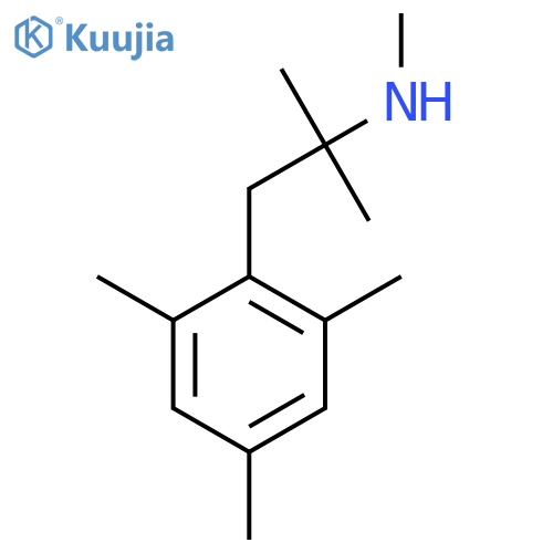 methyl2-methyl-1-(2,4,6-trimethylphenyl)propan-2-ylamine structure