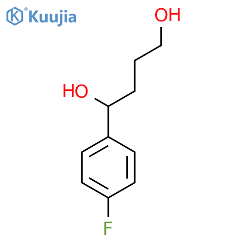 1-(4-Fluorophenyl)butane-1,4-diol structure