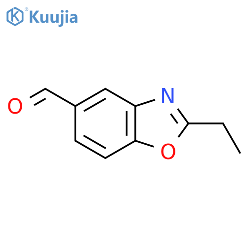 2-Ethylbenzo[d]oxazole-5-carboxaldehyde structure