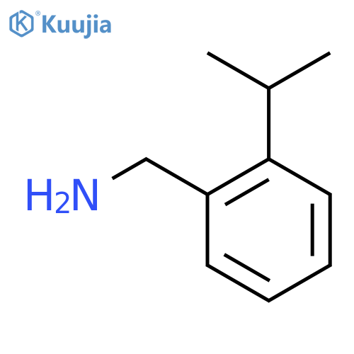 2-(propan-2-yl)phenylmethanamine structure