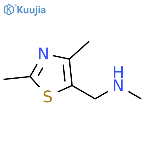 [(dimethyl-1,3-thiazol-5-yl)methyl](methyl)amine structure