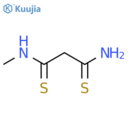 N'-methylpropanedithioamide structure