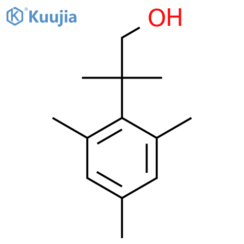 2-methyl-2-(2,4,6-trimethylphenyl)propan-1-ol structure