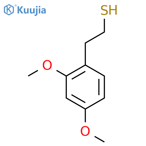 2-(2,4-dimethoxyphenyl)ethane-1-thiol structure