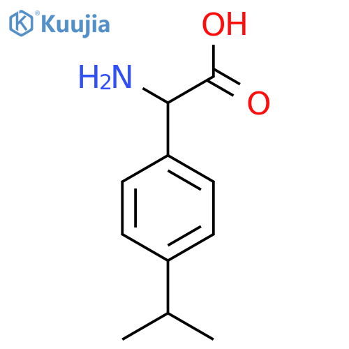 2-Amino-2-(4-isopropylphenyl)acetic Acid structure
