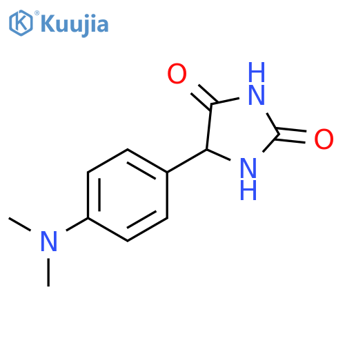 2,4-Imidazolidinedione, 5-[4-(dimethylamino)phenyl]- structure