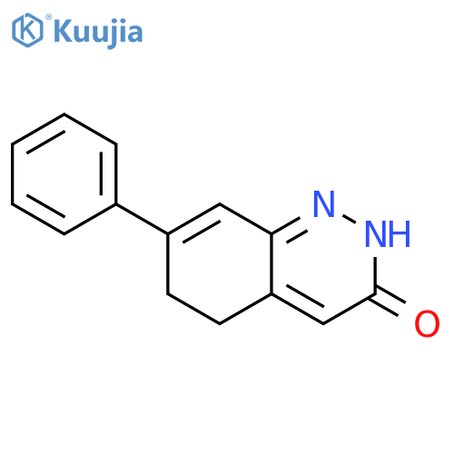 5,6-dihydro-7-phenyl-3(2H)-Cinnolinone structure