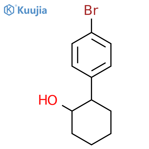 2-(4-Bromophenyl)cyclohexanol structure