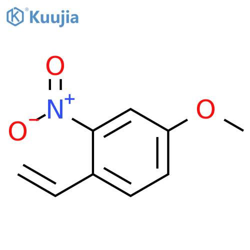 1-ethenyl-4-methoxy-2-nitrobenzene structure