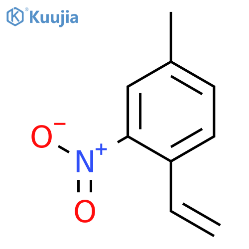 Benzene, 1-ethenyl-4-methyl-2-nitro- structure