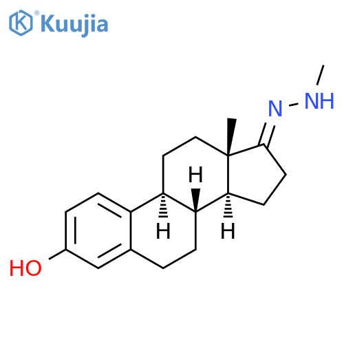 (14E)-15-methyl-14-(2-methylhydrazin-1-ylidene)tetracyclo[8.7.0.0^{2,7}.0^{11,15}]heptadeca-2(7),3,5-trien-5-ol structure