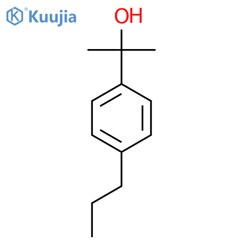 2-(4-n-Propylphenyl)-2-propanol structure