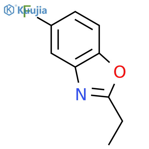 2-Ethyl-5-fluorobenzo[d]oxazole structure