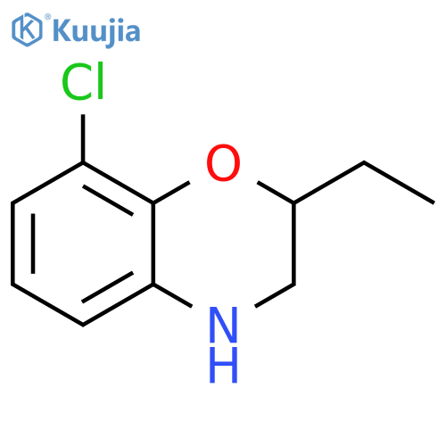 8-chloro-2-ethyl-3,4-dihydro-2H-1,4-benzoxazine structure