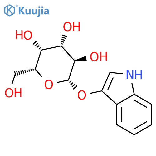 Indoxyl β-D-Galactopyranoside structure