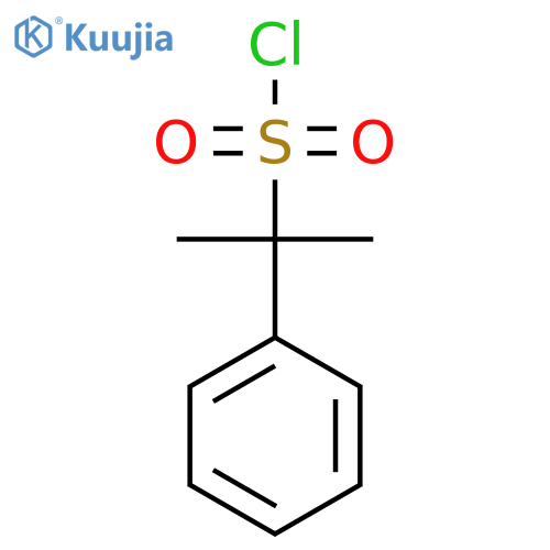 2-phenylpropane-2-sulfonyl chloride structure