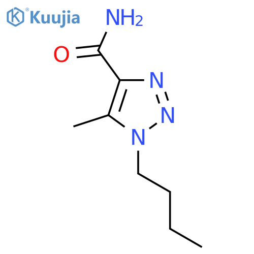1-butyl-5-methyl-1H-1,2,3-triazole-4-carboxamide structure