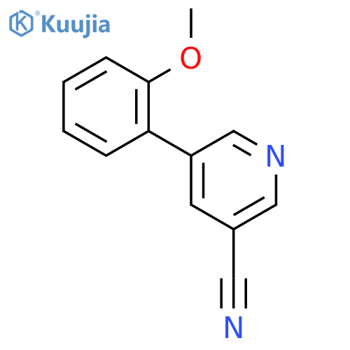 5-(2-Methoxyphenyl)nicotinonitrile structure