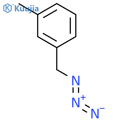 1-(azidomethyl)-3-methylbenzene structure