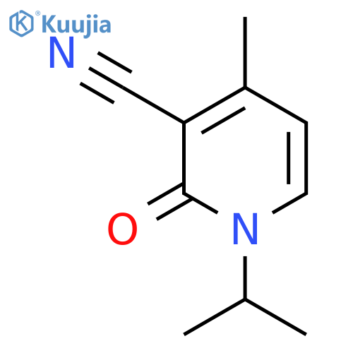 1-Isopropyl-4-methyl-2-oxo-1,2-dihydropyridine-3-carbonitrile structure