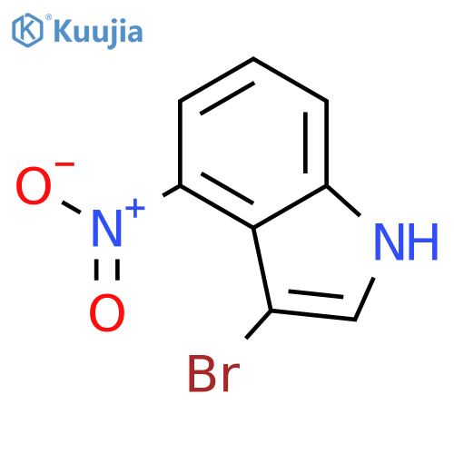 3-Bromo-4-nitro-1H-indole structure