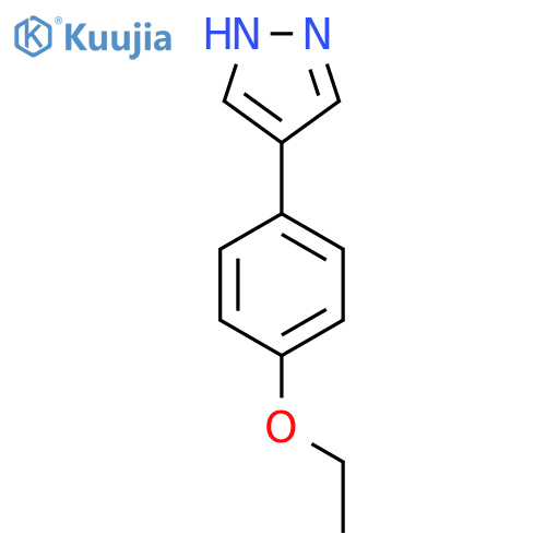 4-(4-ethoxyphenyl)-1H-pyrazole structure