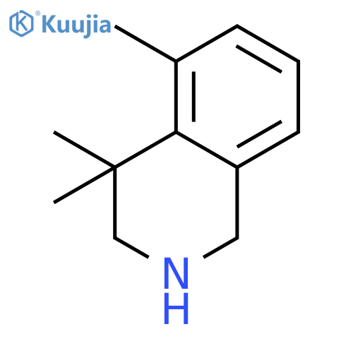 4,4,5-Trimethyl-1,2,3,4-tetrahydroisoquinoline structure